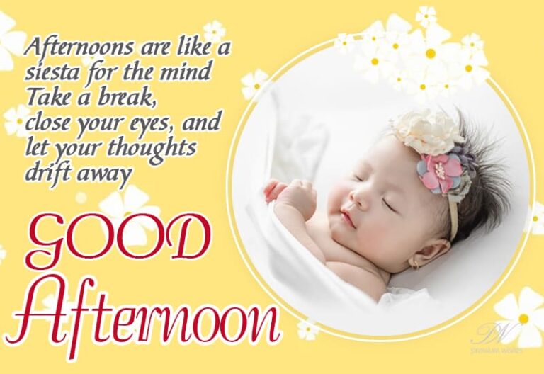 Good Afternoon Wishes