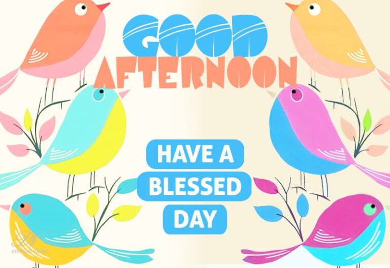 Good Afternoon Wishes