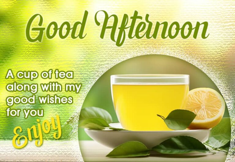 Good Afternoon Wishes