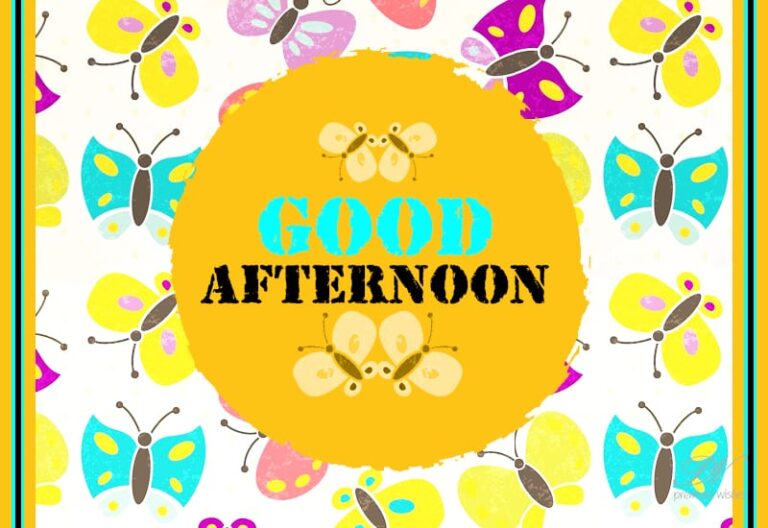 Good Afternoon Wishes