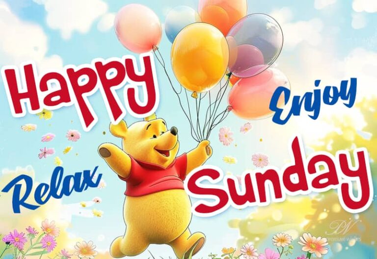 Happy Sunday – Relax and Enjoy