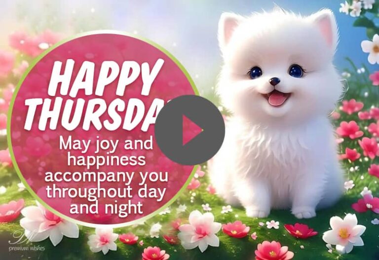 New Happy Thursday Whatsapp Status – New Good Morning Happy Thursday Video
