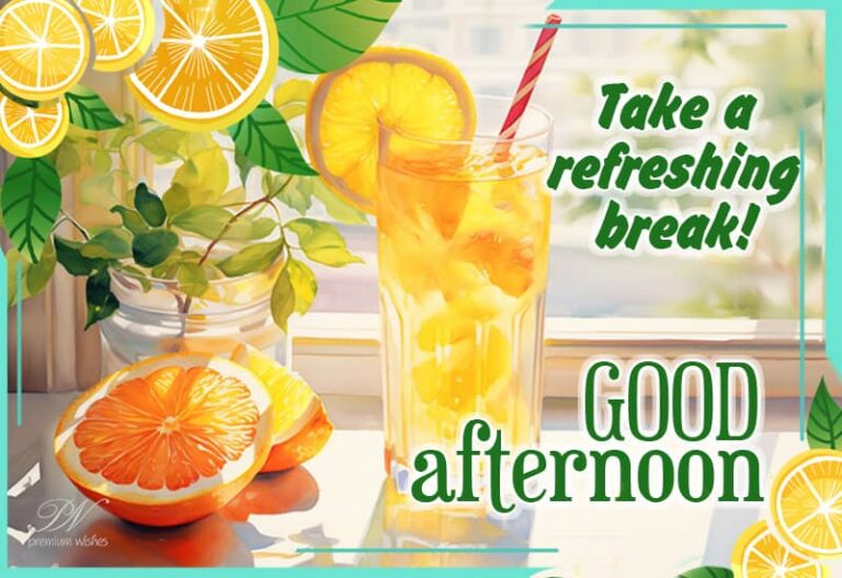 Good Afternoon Wishes