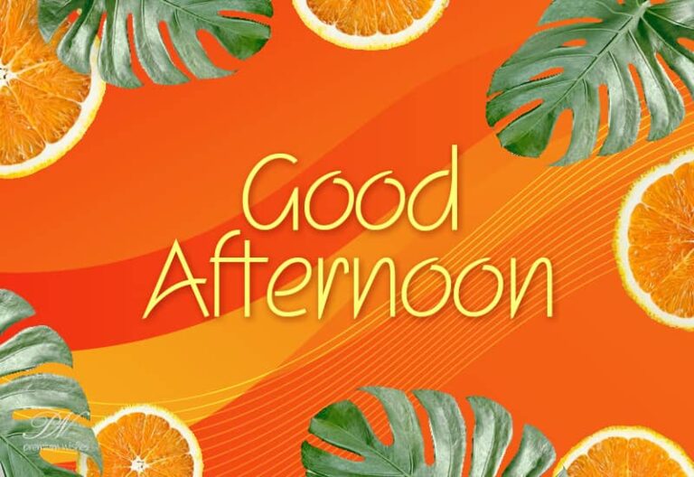 Good Afternoon Wishes