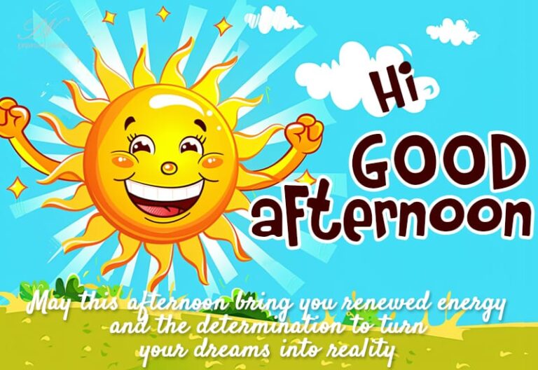 Good Afternoon Wishes