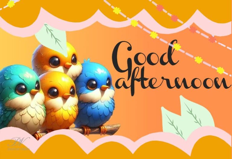 Good Afternoon Wishes