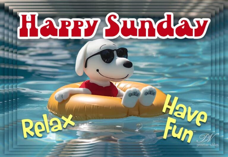 Happy Sunday – Relax and Have Fun