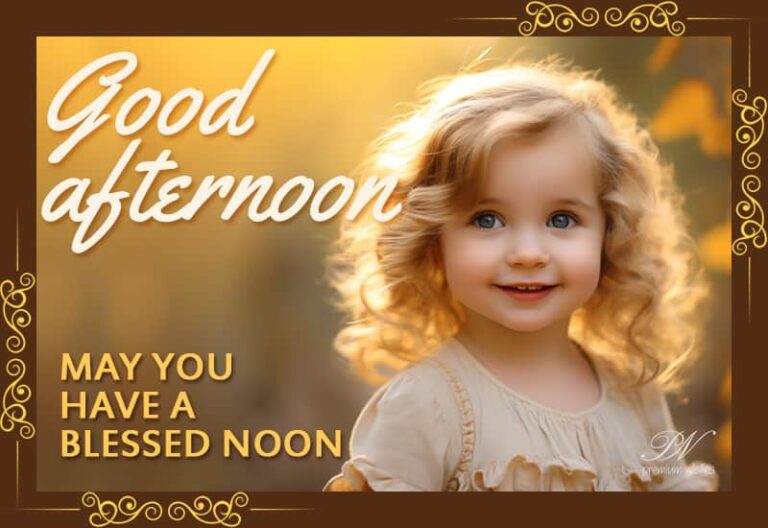 Good Afternoon Wishes