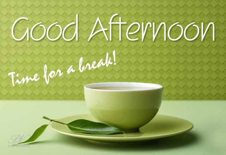 Good Afternoon Wishes