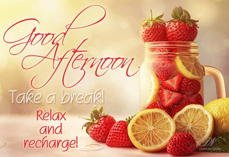 Good Afternoon Wishes