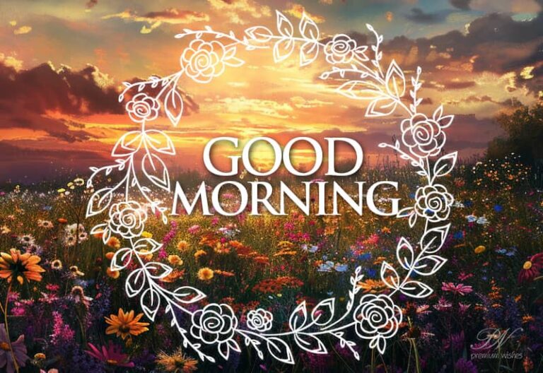 Good Morning – Wake Up and Enjoy Amidst Nature