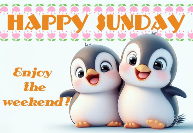 Happy Sunday – Enjoy The weekend