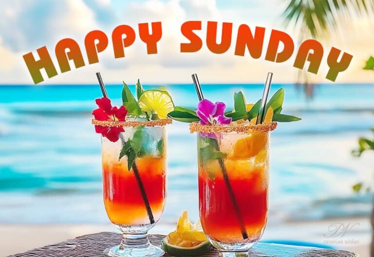 Happy Sunday – May this Sunday be a day of relaxation and self-care