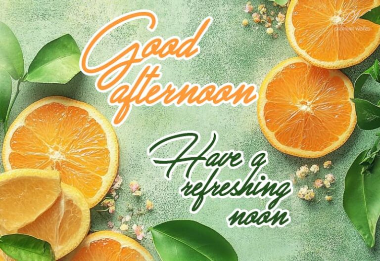 Good Afternoon Wishes