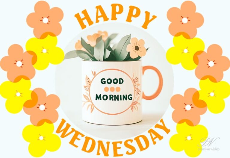 Happy Wednesday – Good Morning Friends – Smile and Be Happy