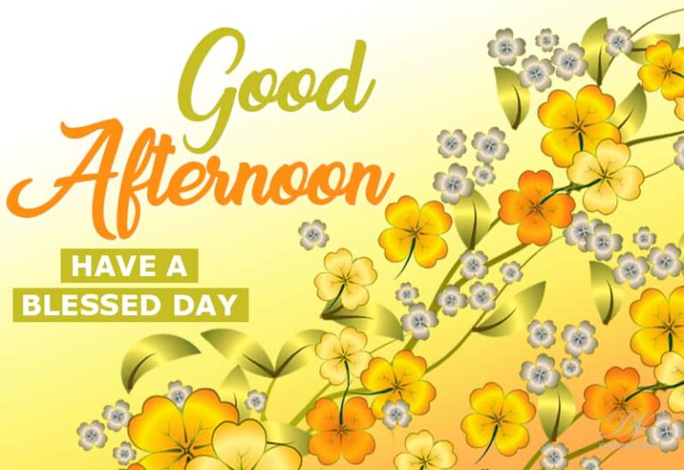 Good Afternoon Wishes