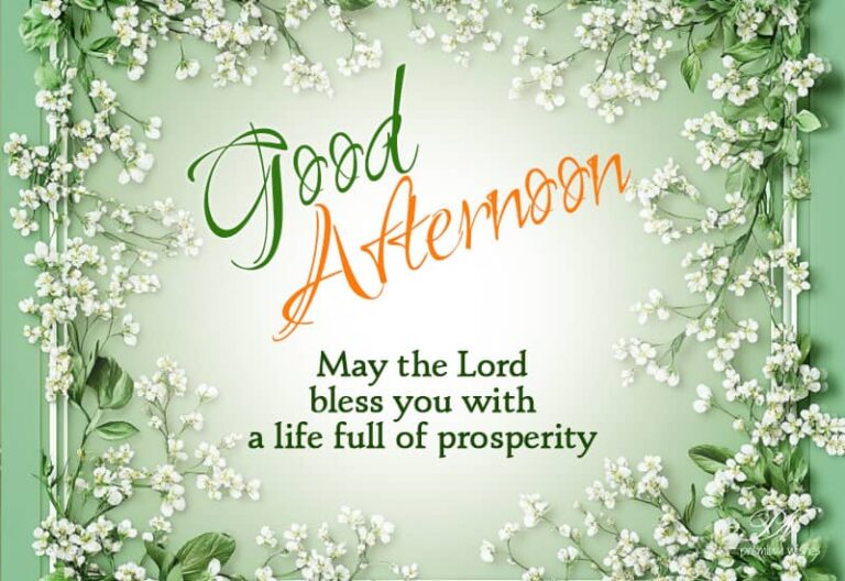 Good Afternoon Wishes