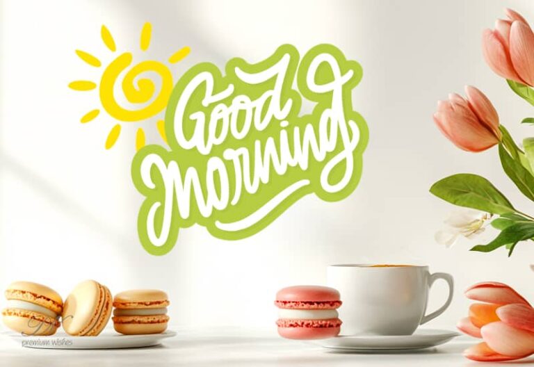 Good Morning – Start your day well enjoying your cuppa