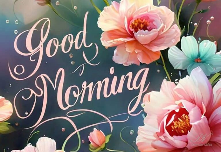 Good Morning – Enjoy The Bloom Around You