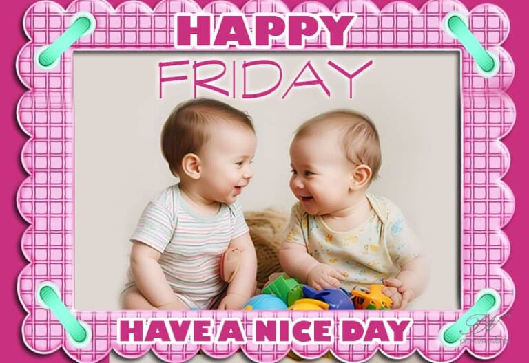 Happy Friday – Have a nice day amongst friends