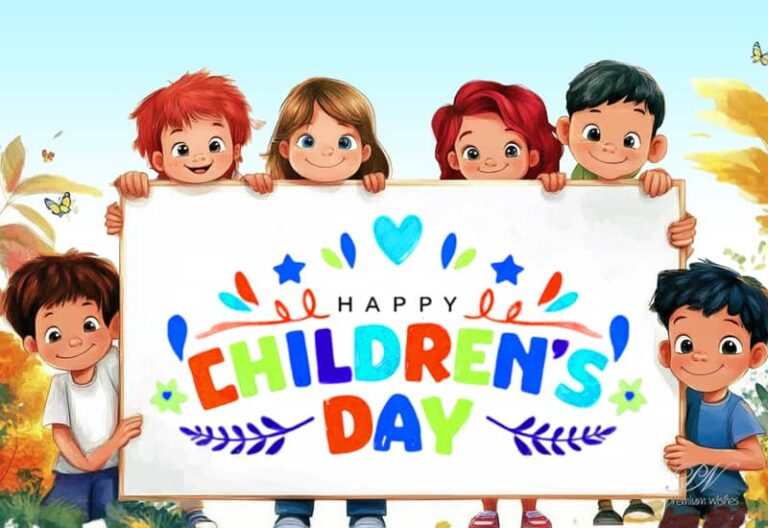 Happy Children’s Day – May your day be filled with laughter, fun, and endless play