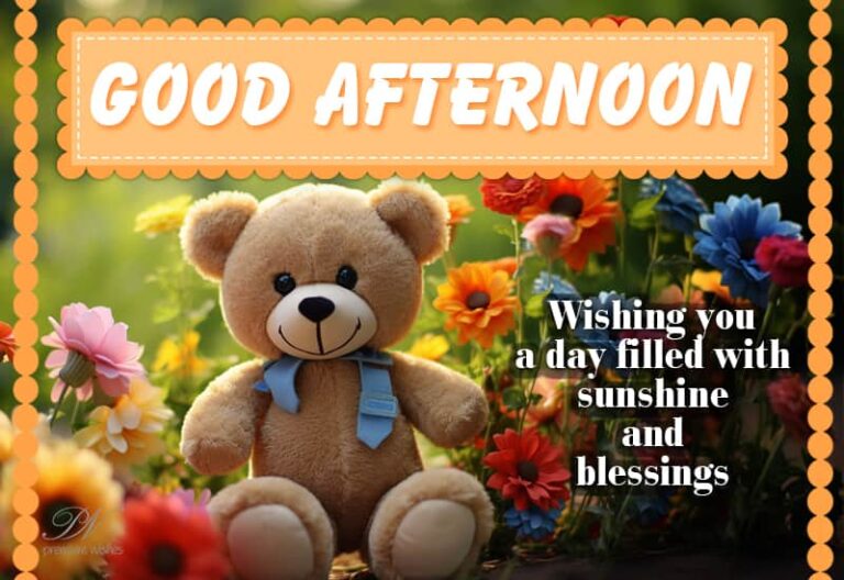 Good Afternoon Wishes