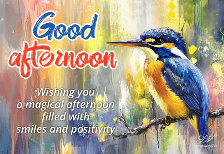 Good Afternoon Wishes