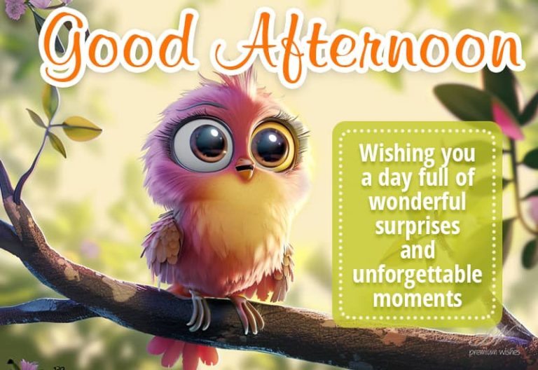 Good Afternoon Wishes