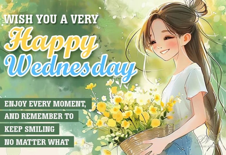 Wish you a very Happy Wednesday – Enjoy every moment