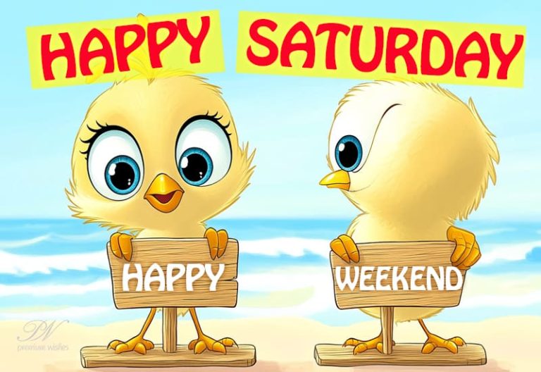 Happy Saturday – Happy Weekend
