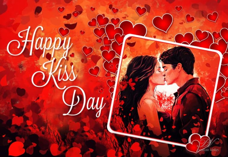 Happy Kiss Day – Wishing you all the happiness and kisses in the world