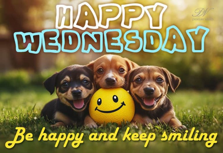 Happy Wednesday – Friends Be Happy and Keep Smiling