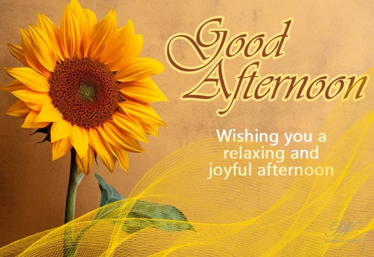 Good Afternoon Wishes