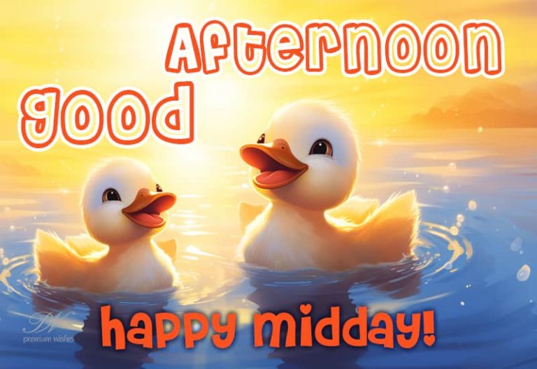 Good Afternoon Wishes