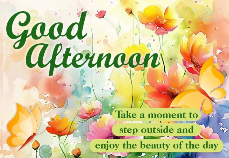 Good Afternoon Wishes