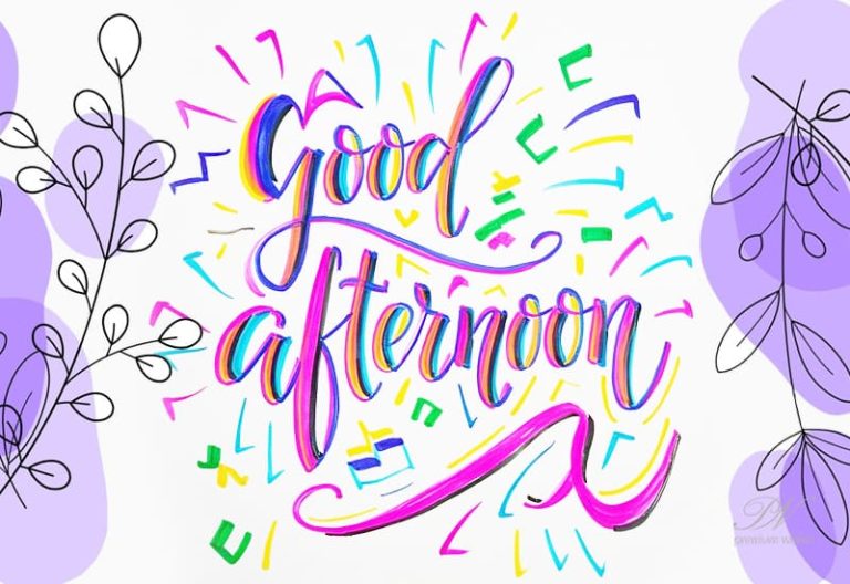 Good Afternoon Wishes