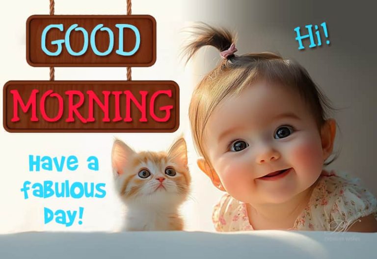 Hi! Good Morning Friends – Have a fabulous day