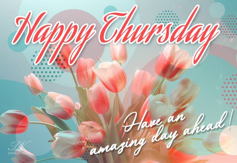 Happy Thursday – Have an amazing day ahead