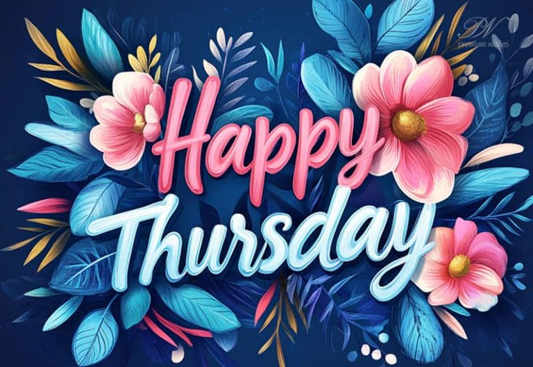 Happy Thursday! May your day be blessed with moments of peace and happiness