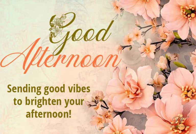 Good Afternoon Wishes