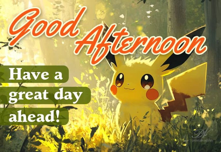Good Afternoon Wishes