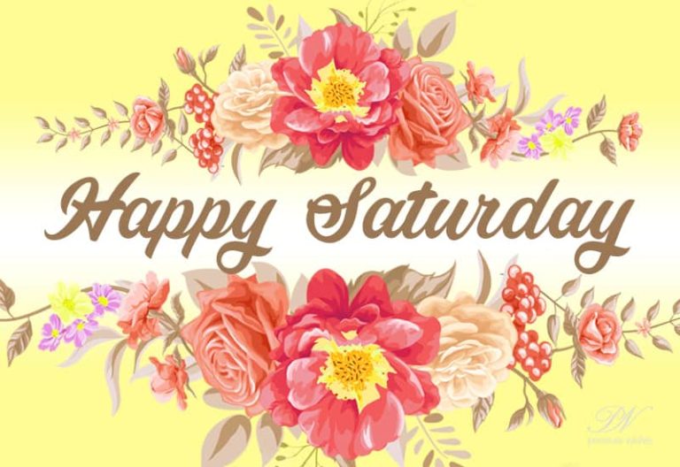 Happy Saturday – Good Morning Friends – Have a rocking weekend