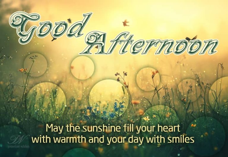 Good Afternoon Wishes