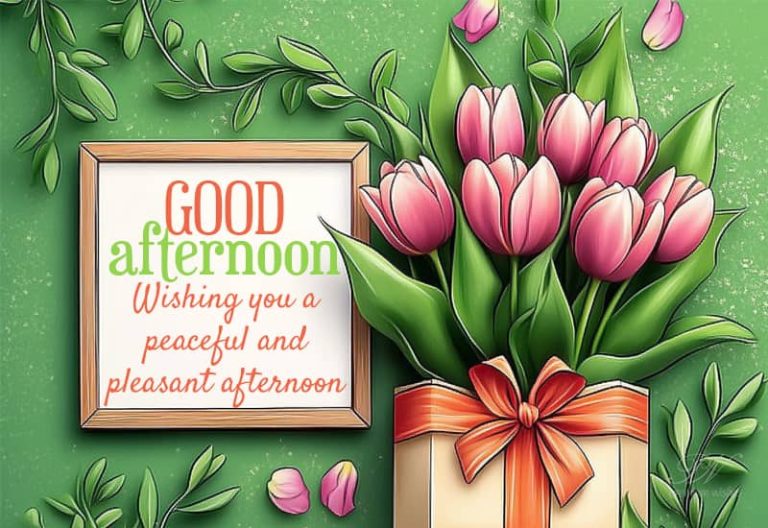 Good Afternoon Wishes