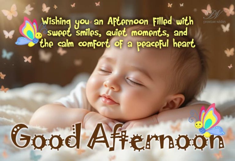 Good Afternoon Wishes