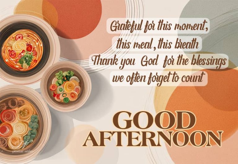Good Afternoon Wishes