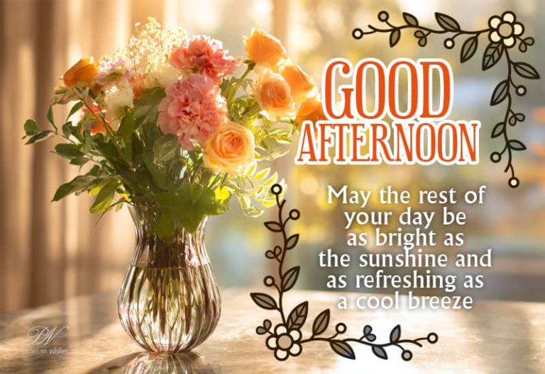 Good Afternoon Wishes