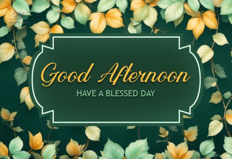 Good Afternoon Wishes