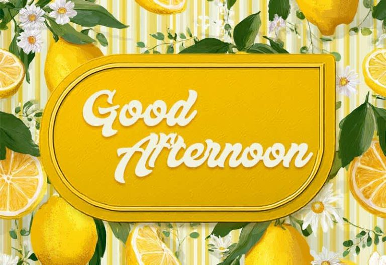 Good Afternoon! Keep your energy high and your worries low