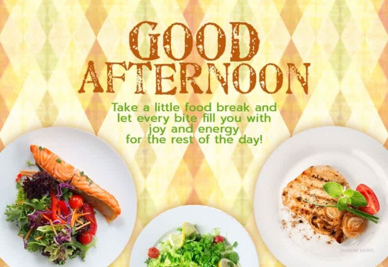 Good Afternoon Wishes